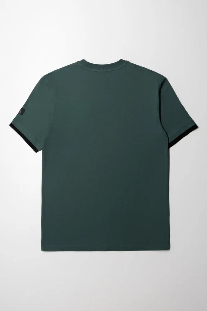 Ss Styled T-Shirt Pocket Sage