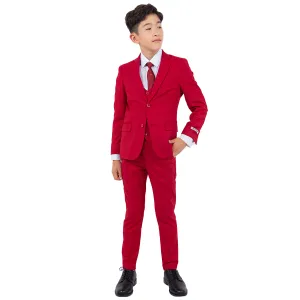 Stacy Adams Boy's 5pc Solid Suit