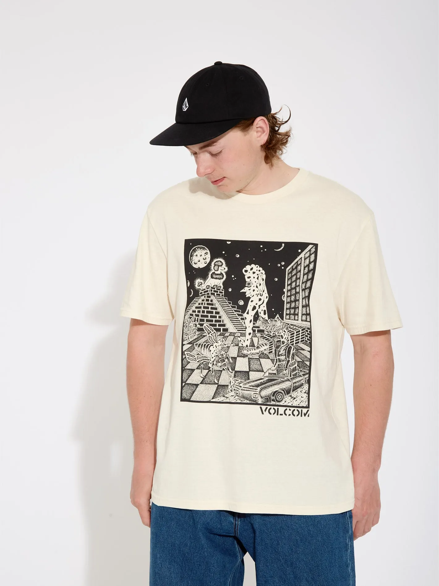 Stone Enchantment T-shirt - WHITECAP GREY
