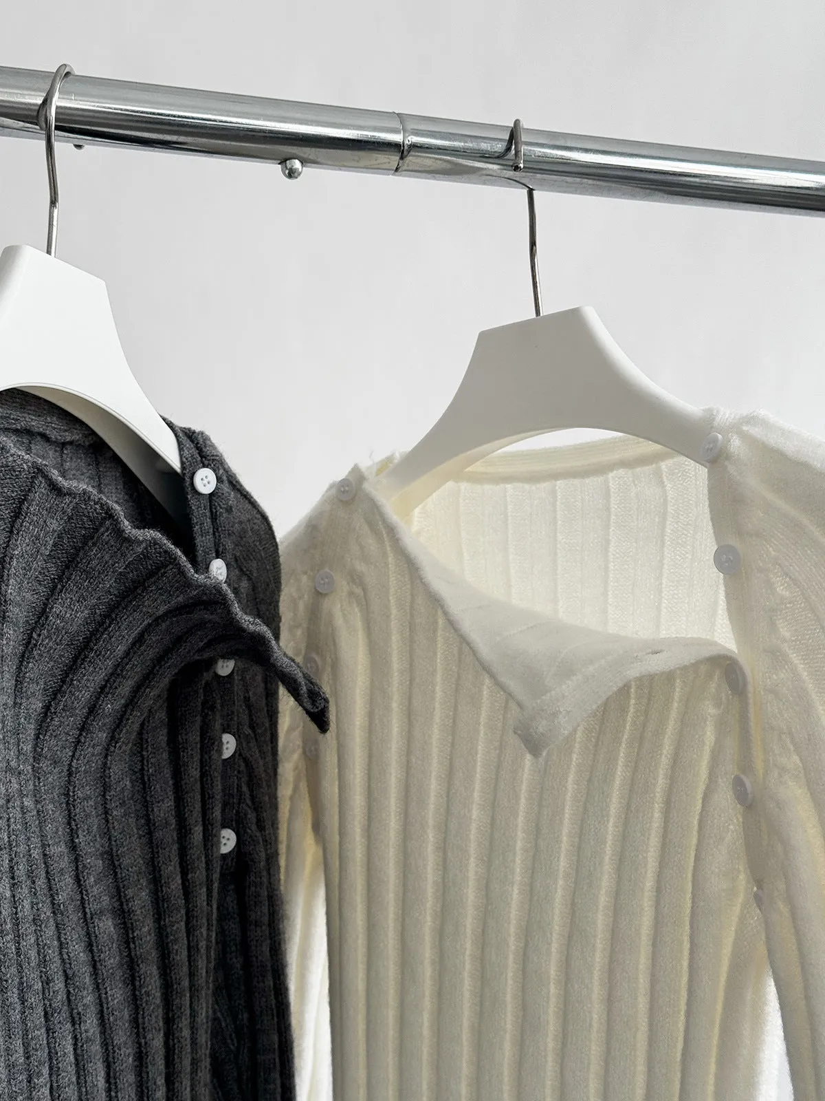 Stripe long sleeve sweater