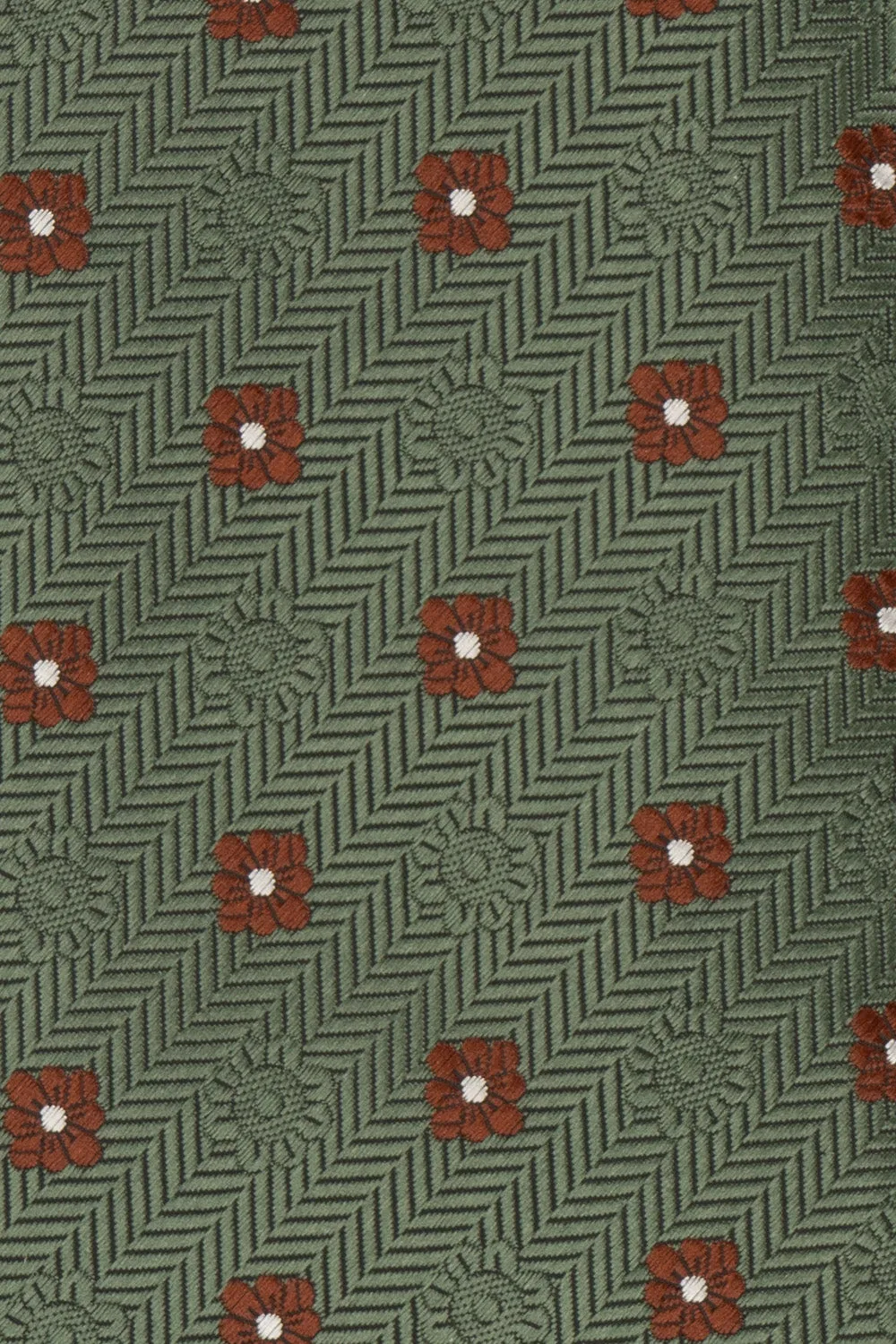 Stripes and Squares Green