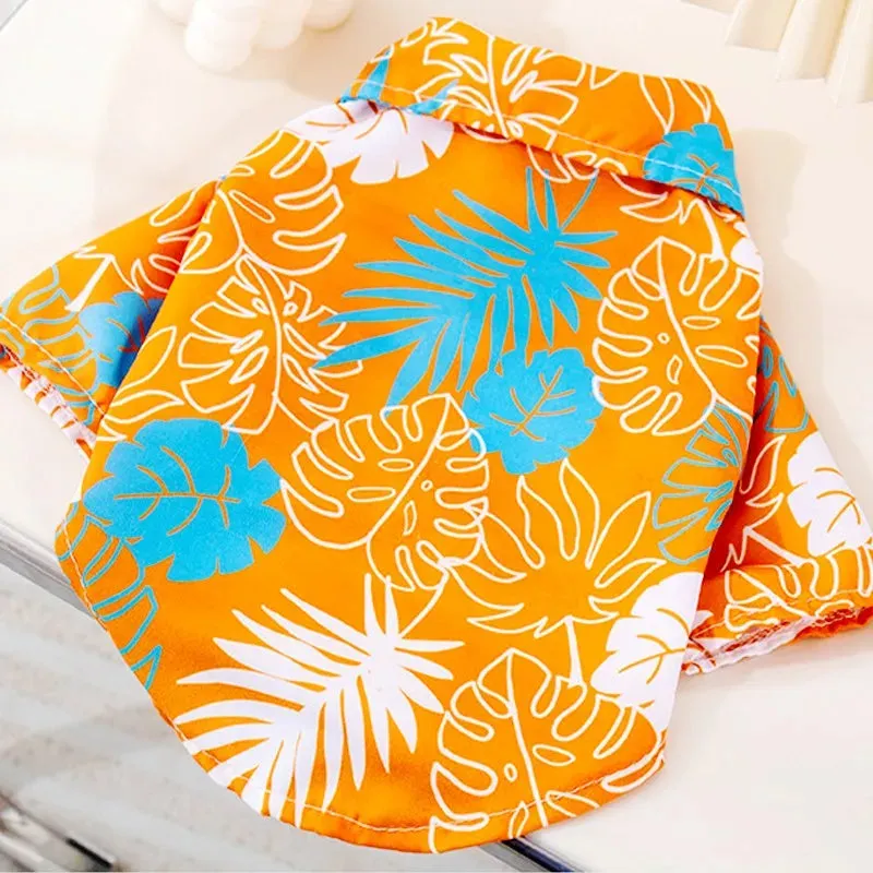 Summer Hawaiian Style Pet Clothes