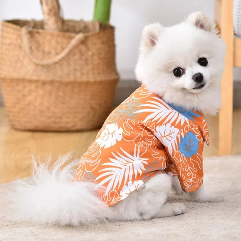 Summer Hawaiian Style Pet Clothes