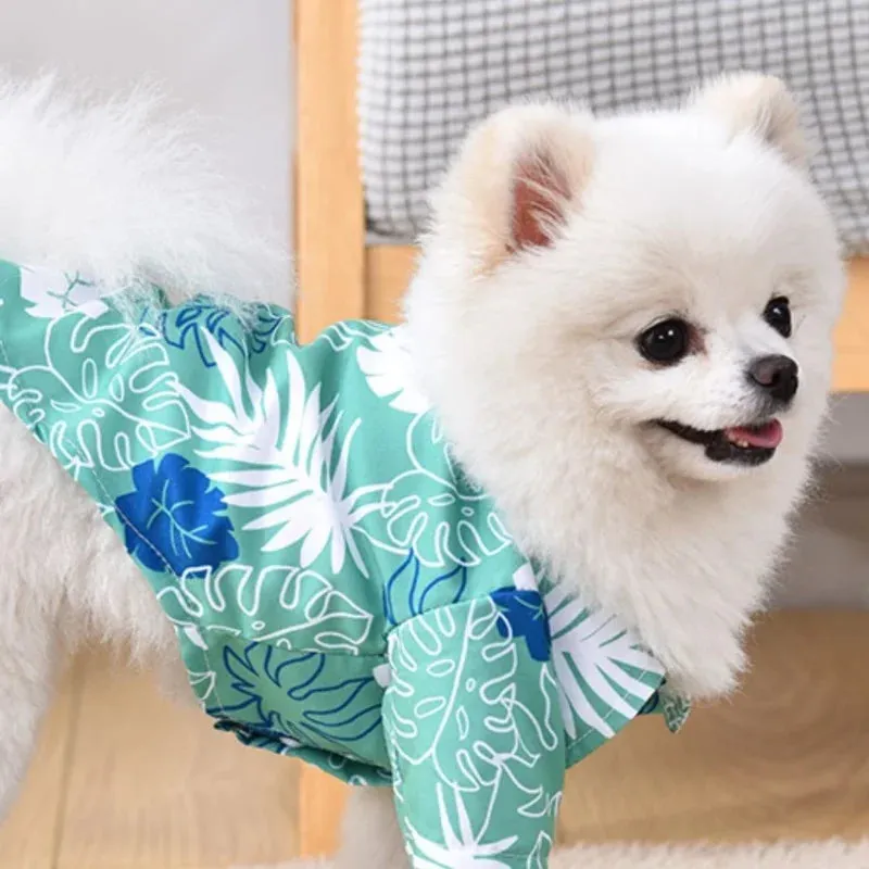 Summer Hawaiian Style Pet Clothes