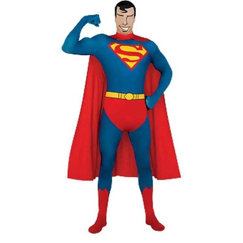 Superman 2 Nd Skin Suit Size L