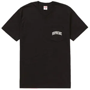 Supreme NFL x Raiders x '47 Pocket Tee- Black