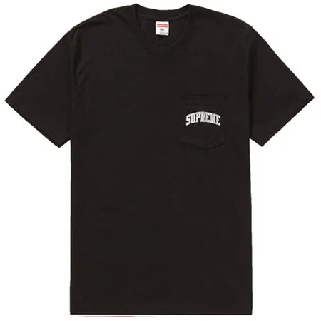 Supreme NFL x Raiders x '47 Pocket Tee- Black