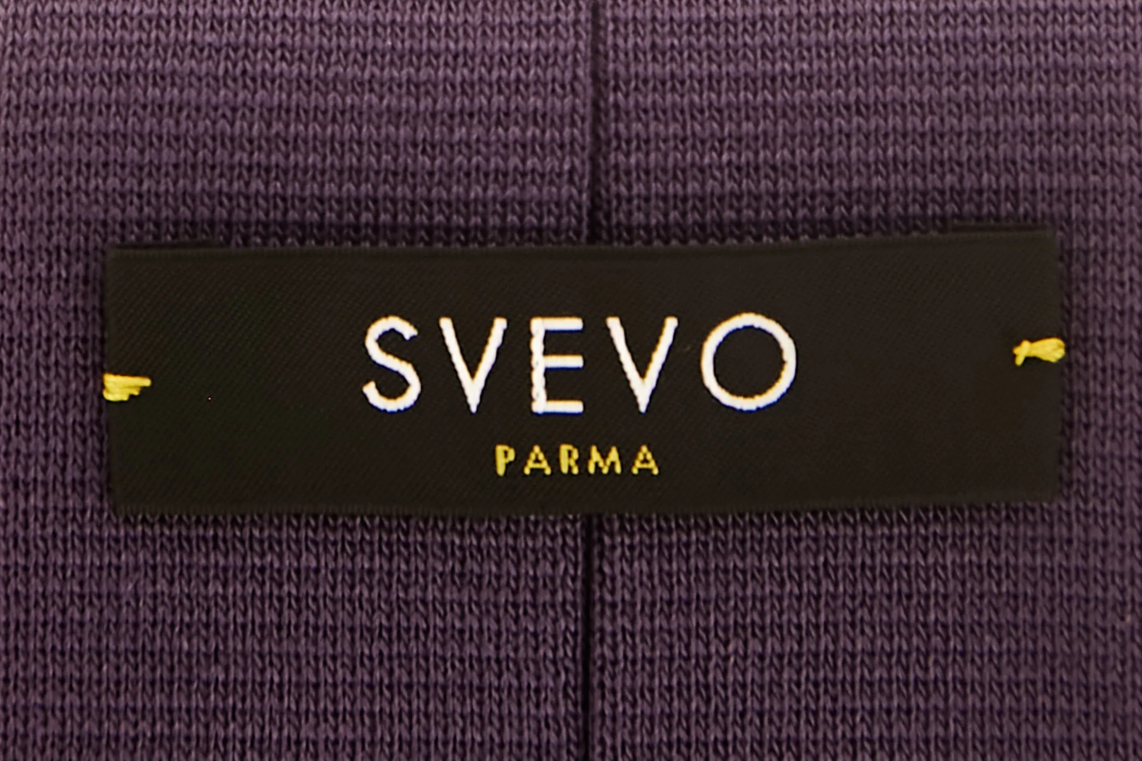 Svevo Parma Purple Silk Tie