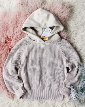 Sweater Knit Hoodie