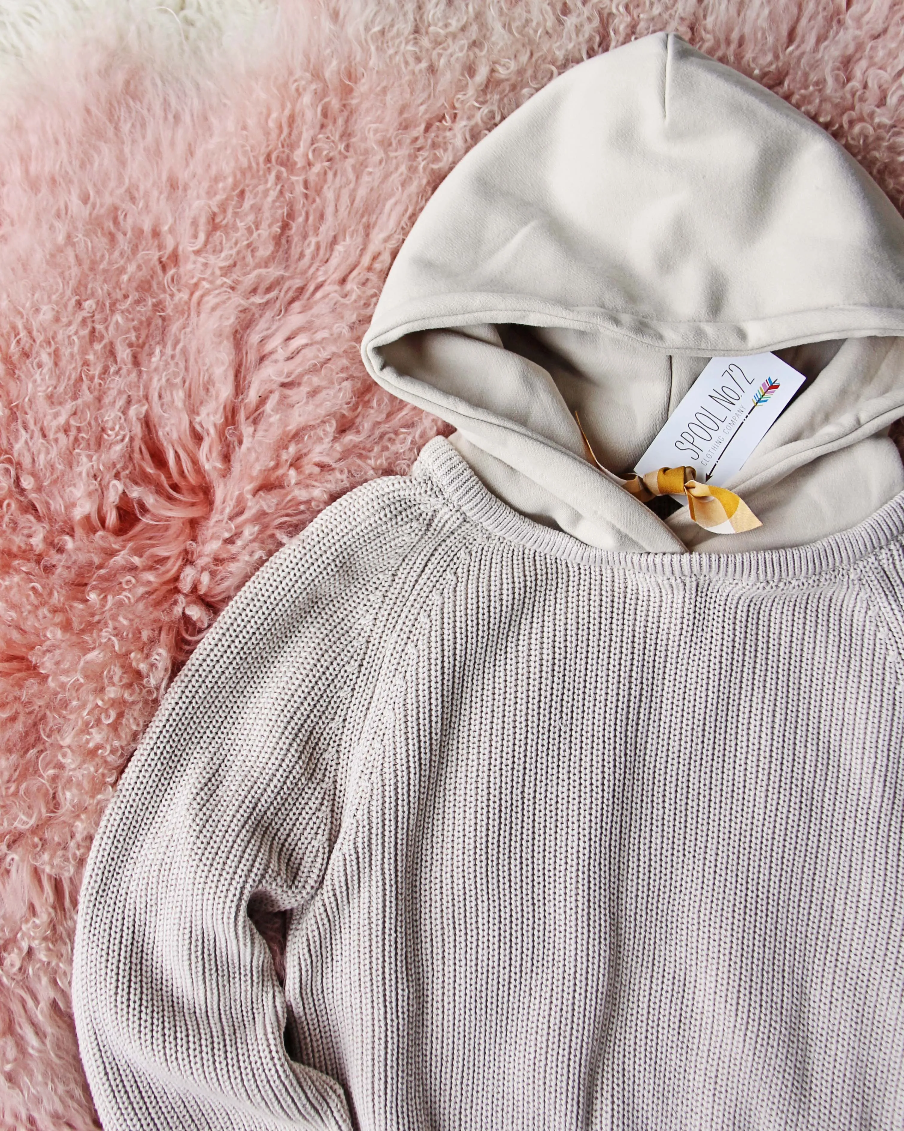 Sweater Knit Hoodie