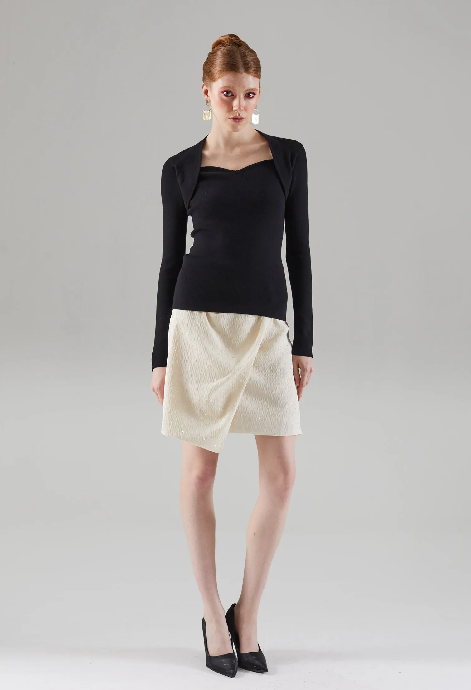 Sweetheart Long Sleeve Top