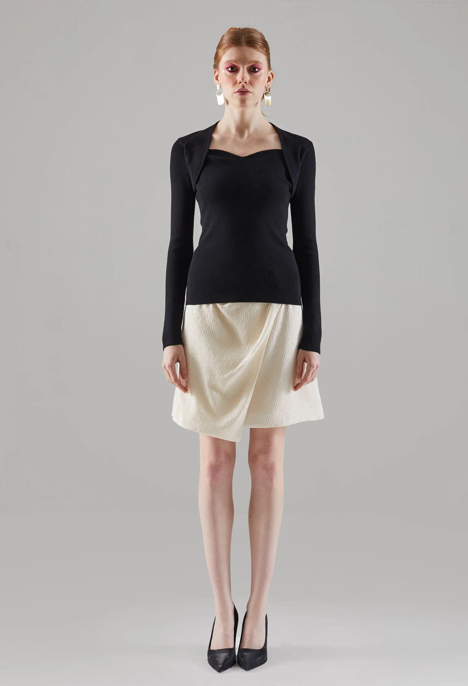 Sweetheart Long Sleeve Top