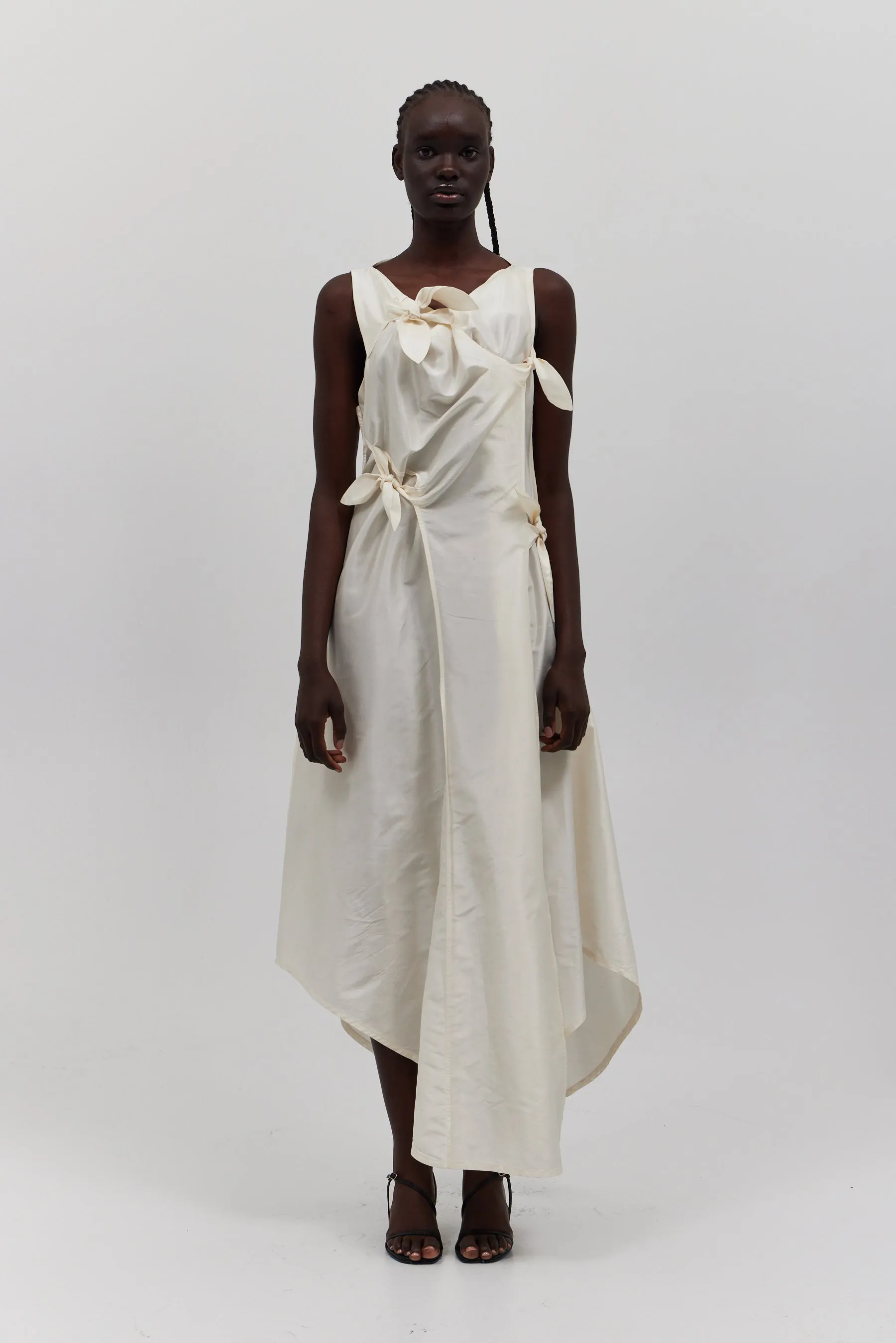 TABEA DRESS — WHITE