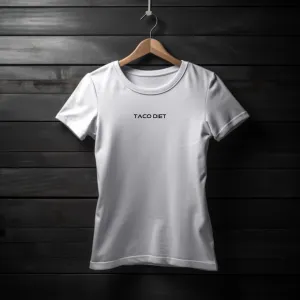 Taco Diet Women's Fashionably Funny Tee