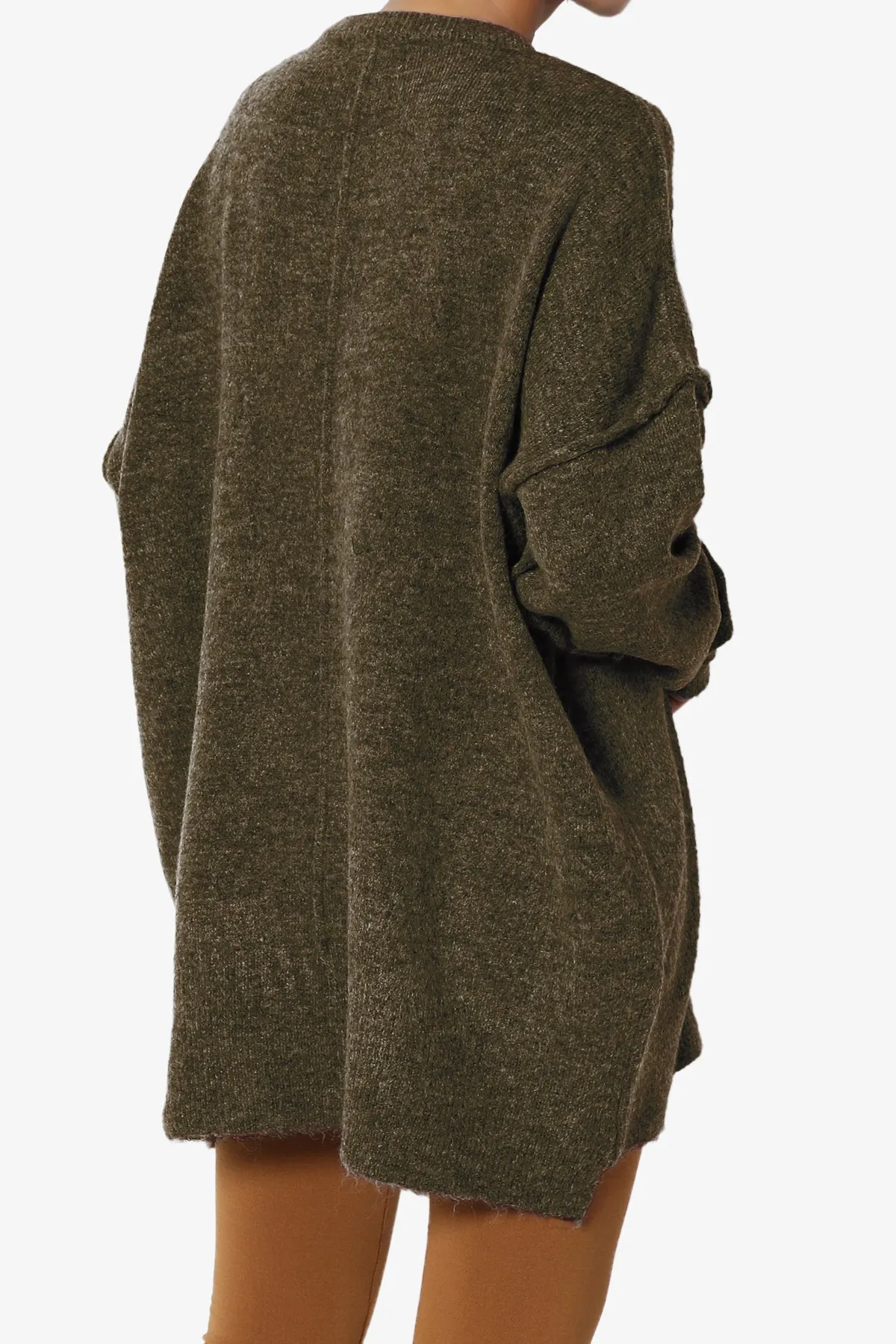 Taryn Loose Melange Knit Sweater
