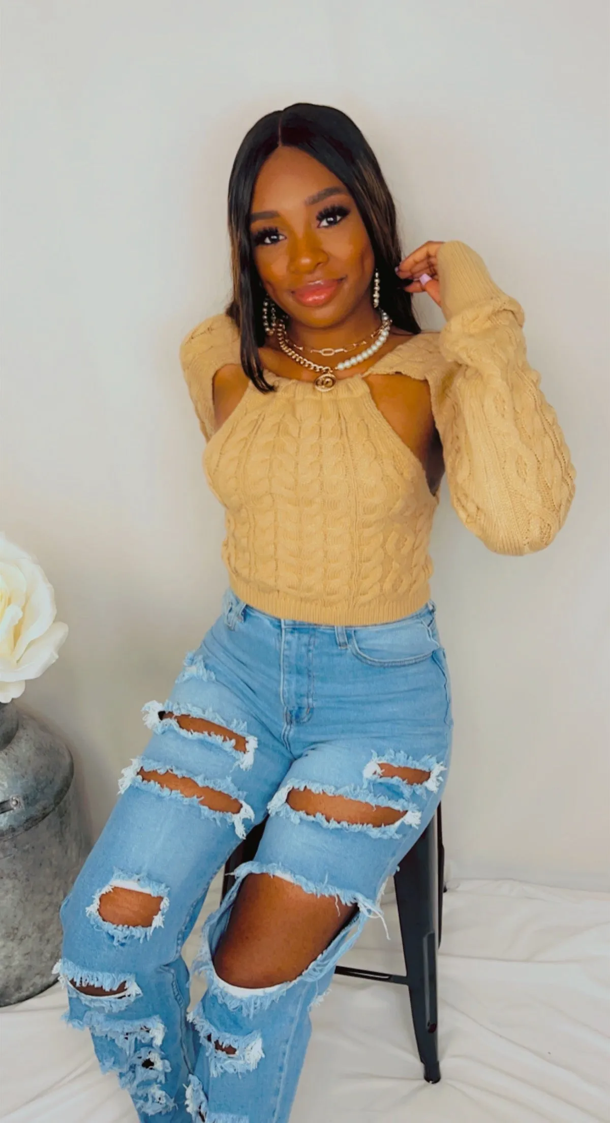 Taupe Sweater
