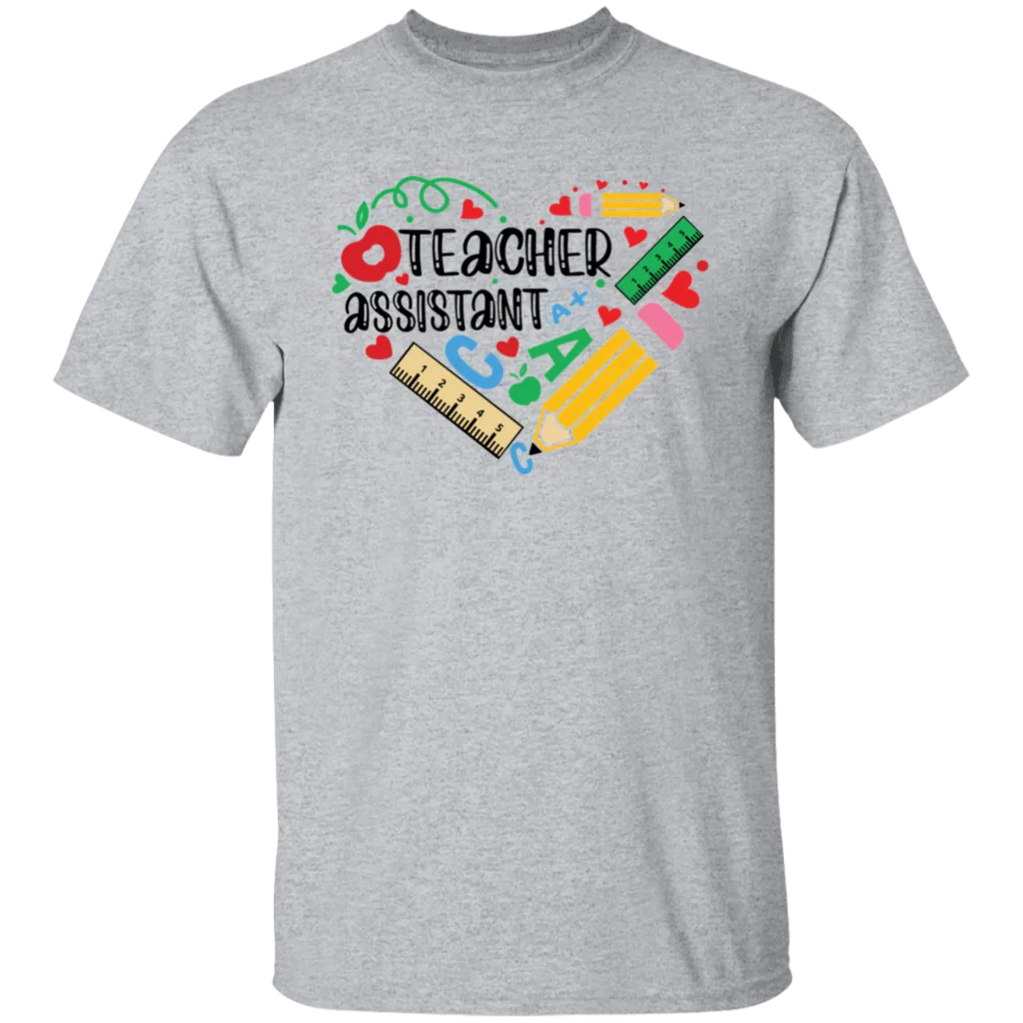 Teacher Assistant Heart T-Shirt