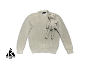 Teddy Bear Knit Sweater "Khaki"