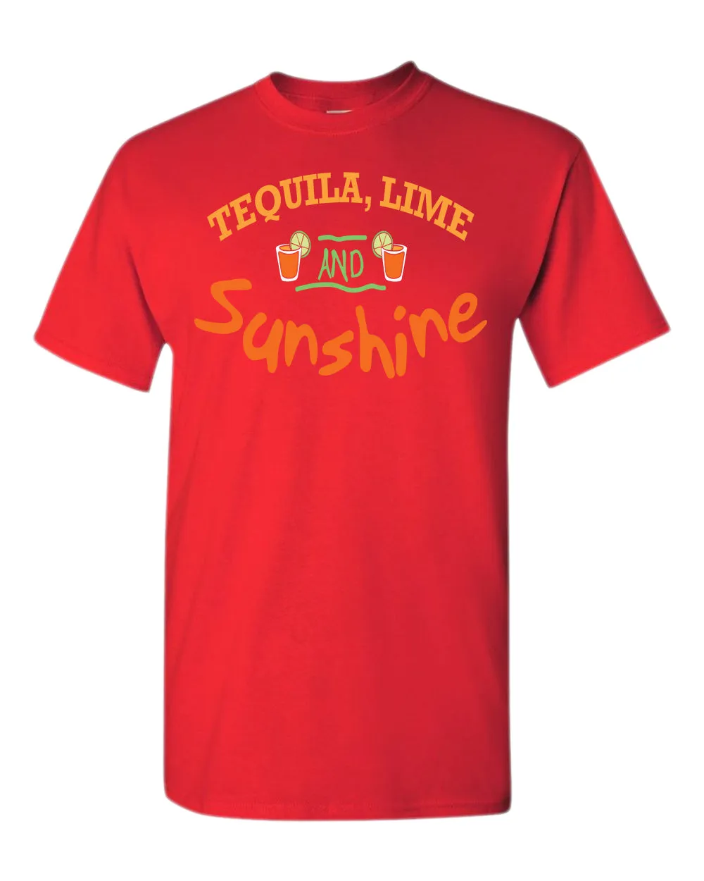 Tequila, Lime and sunshine t-shirt, drinking t-shirt