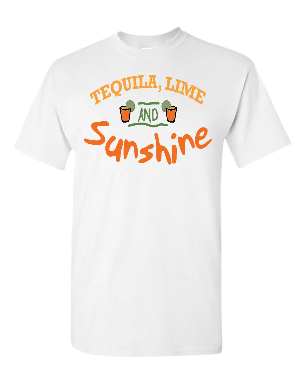 Tequila, Lime and sunshine t-shirt, drinking t-shirt