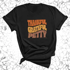 Thankful Grateful Petty Fall Colors Unisex 🍁 Tee
