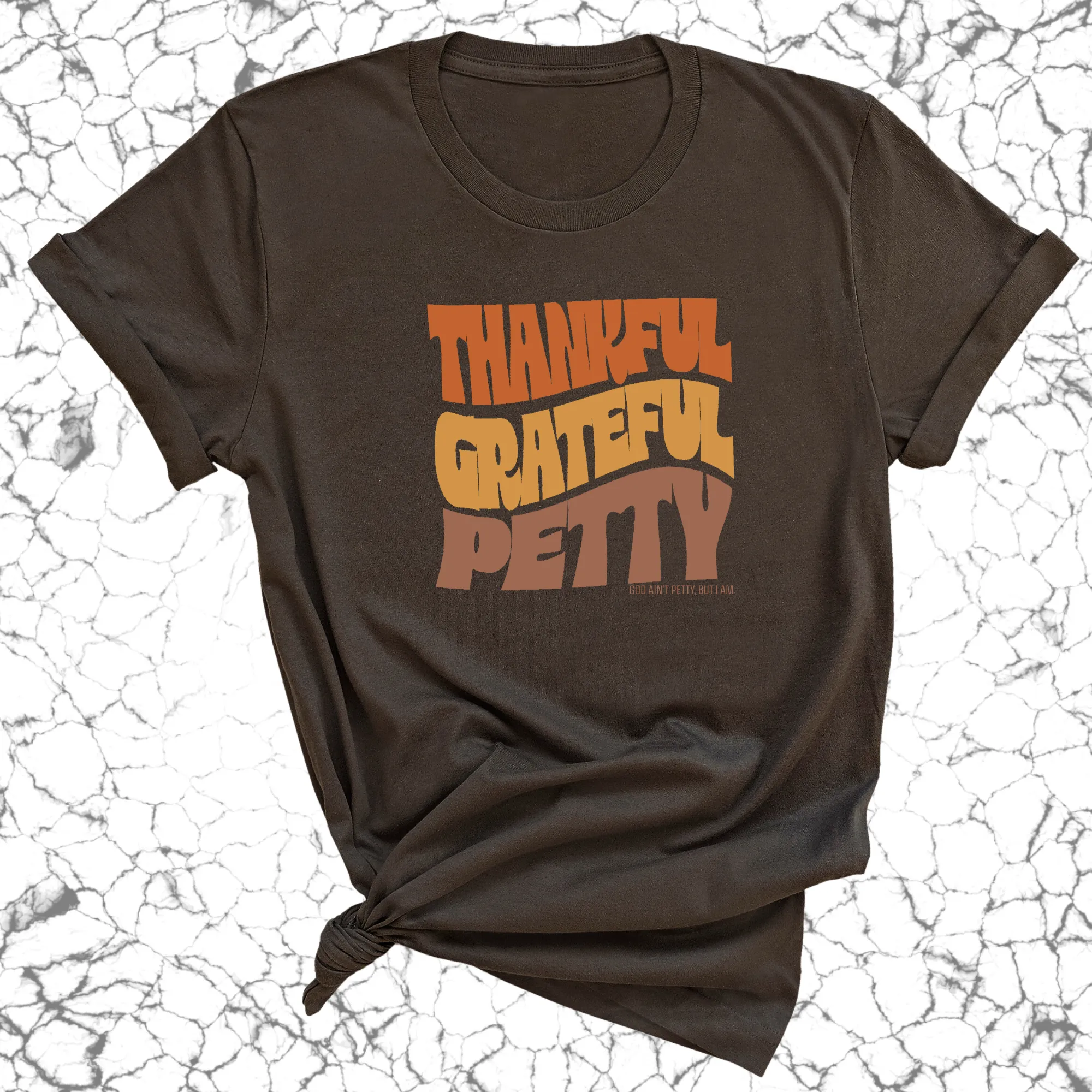 Thankful Grateful Petty Fall Colors Unisex 🍁 Tee