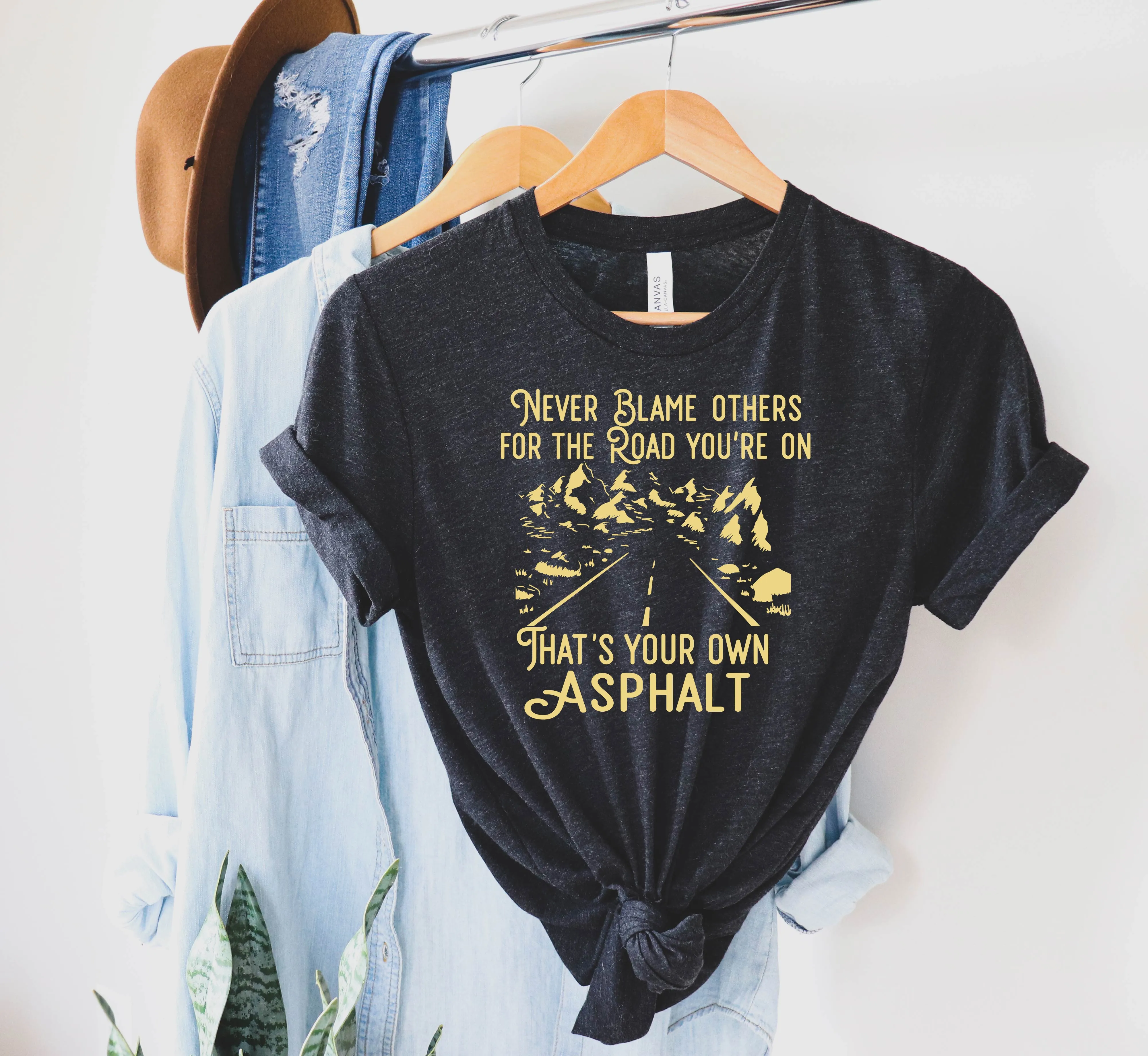 That's Your Own Asphalt Shirt | Unisex Crew
