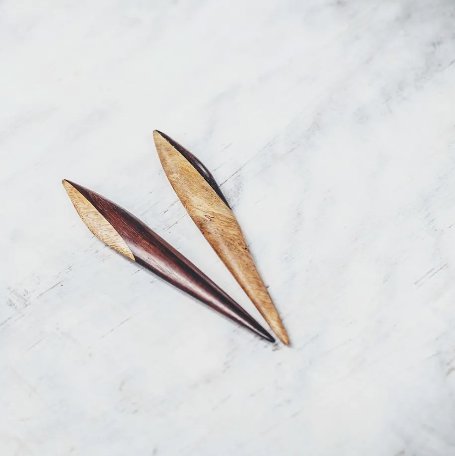 The Mini-Palms Hair Stick from S A Y A Designs