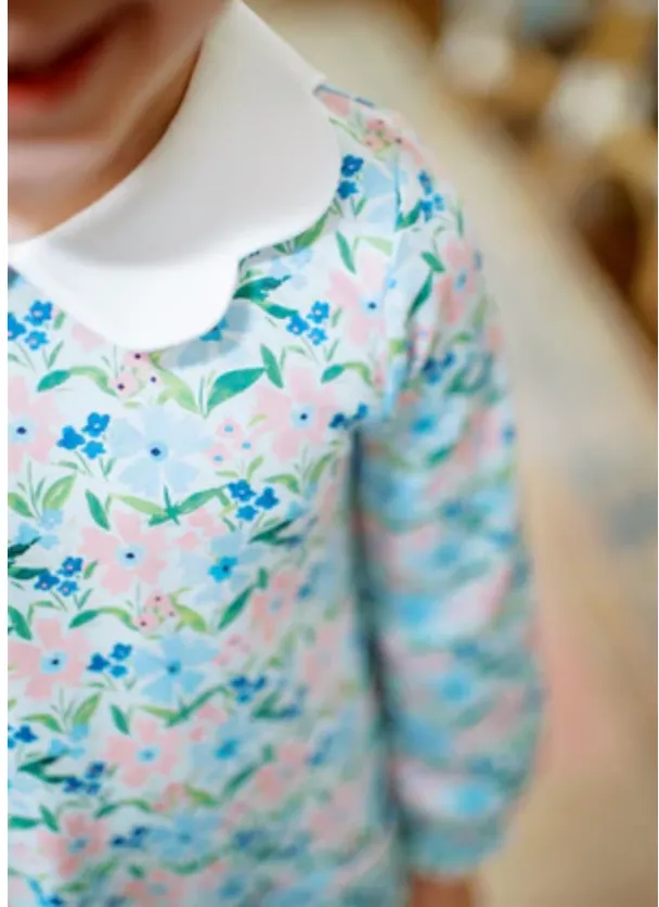 The Proper Peony: Flanders Poppy A-line Dress