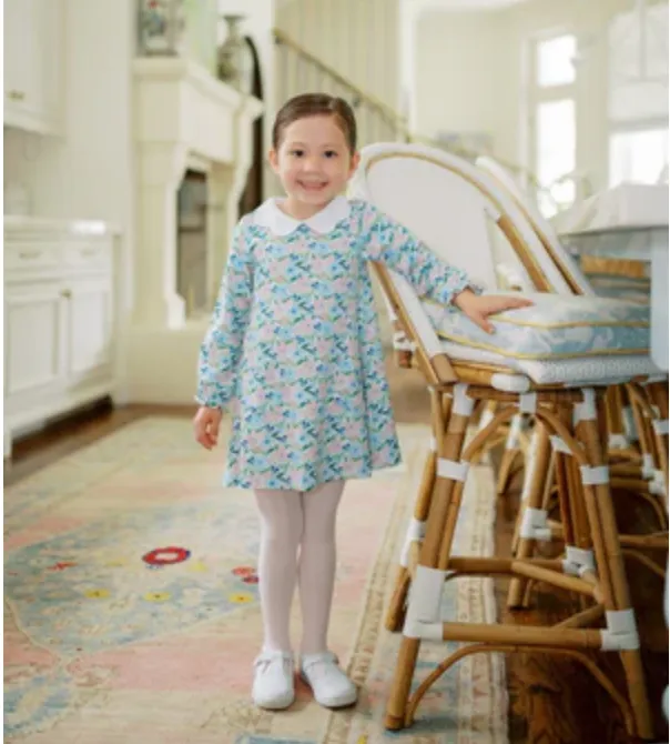 The Proper Peony: Flanders Poppy A-line Dress