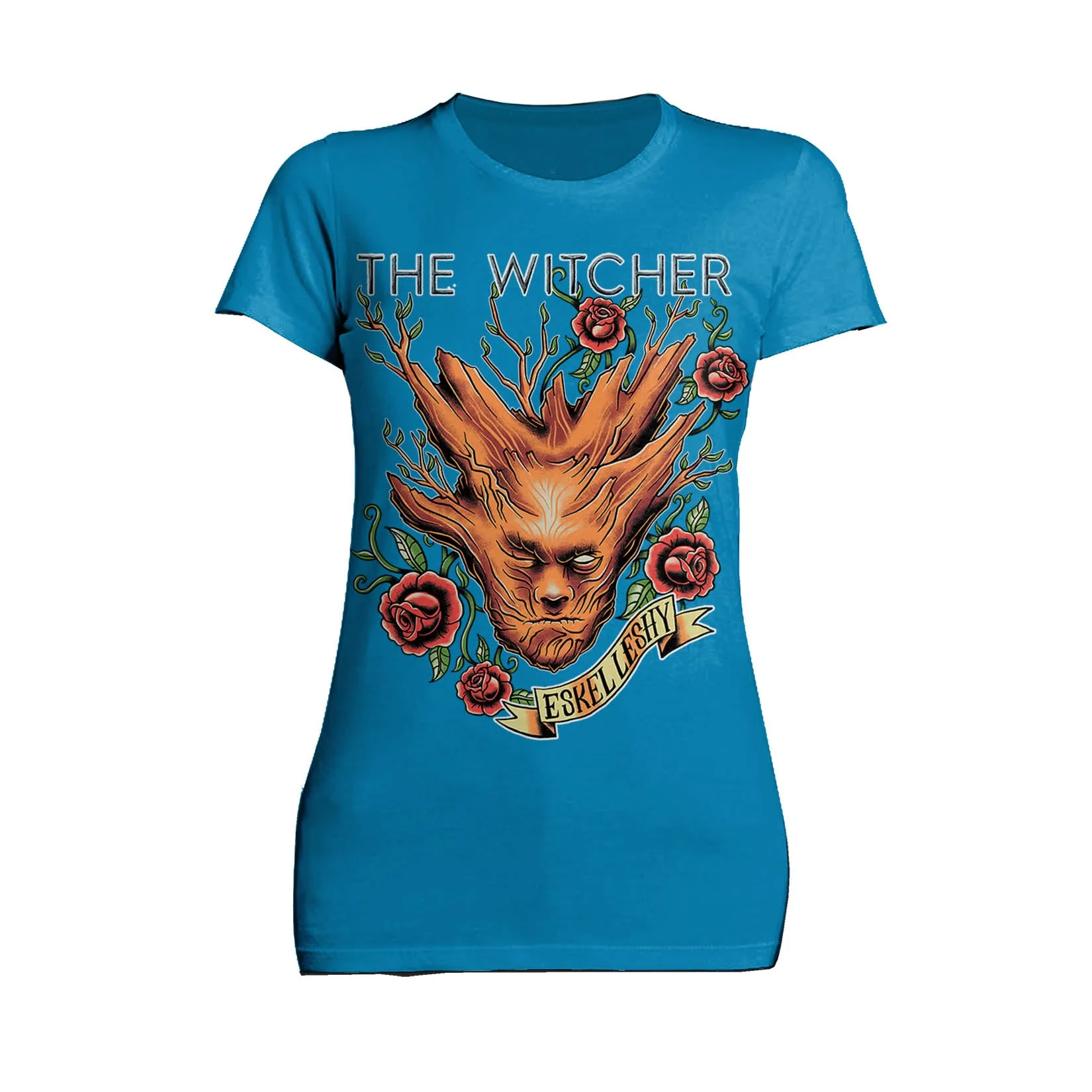 The Witcher Book of Beasts Eskel Leshy Official Women's T-Shirt