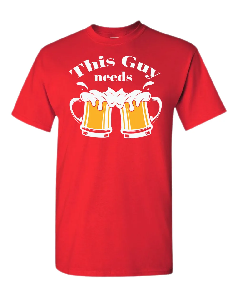 This guy needs beer t-shirt