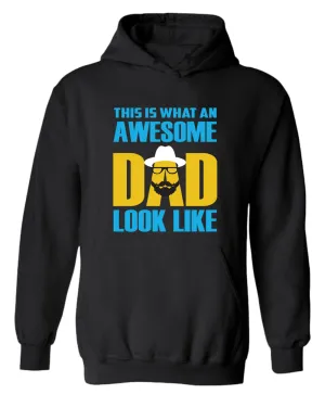 This is what an awesome cowboy dad look like hoodies, funny hoodie