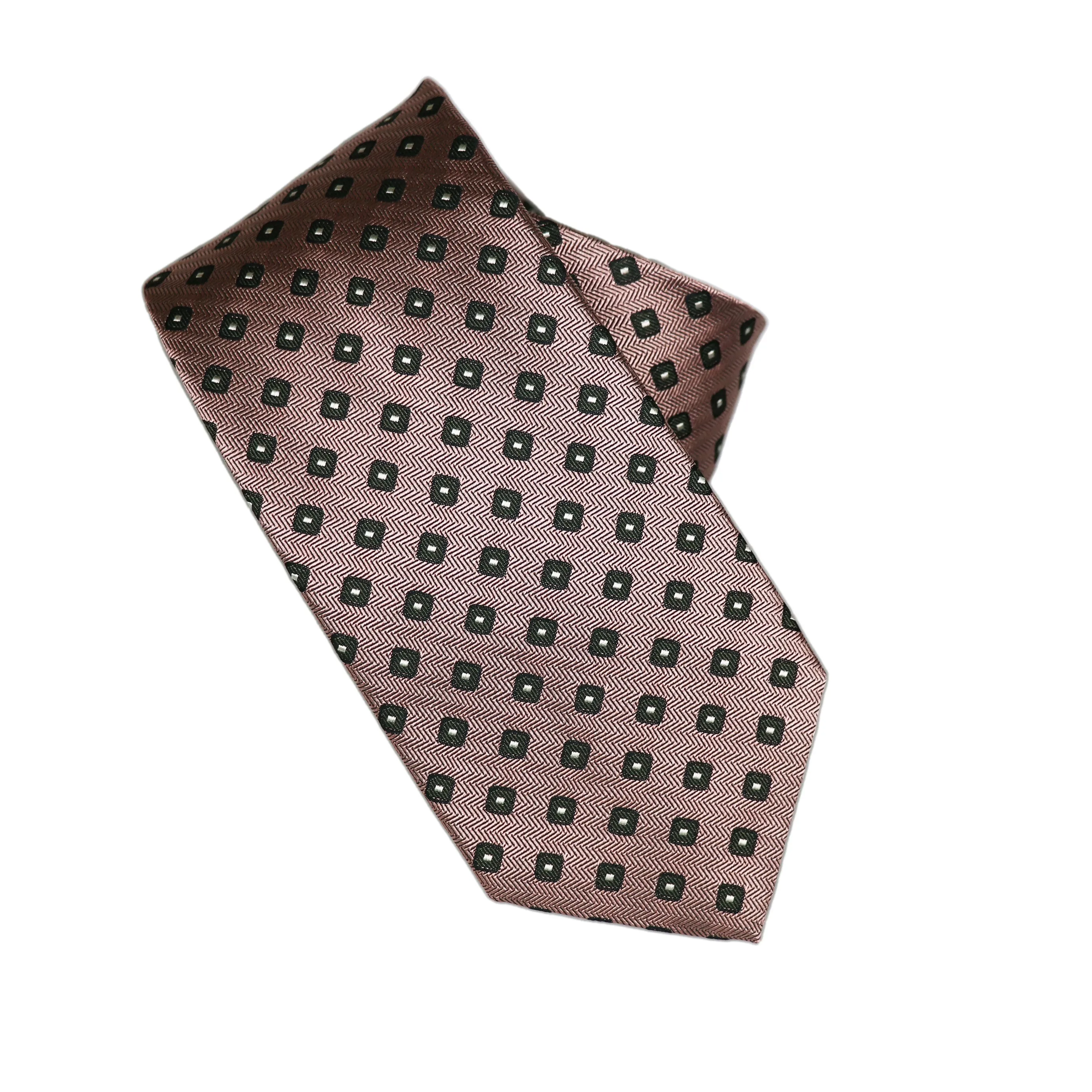 Tie Monti Castello Dusk Herringbone Forest