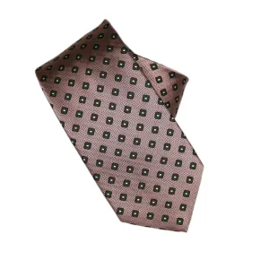 Tie Monti Castello Dusk Herringbone Forest