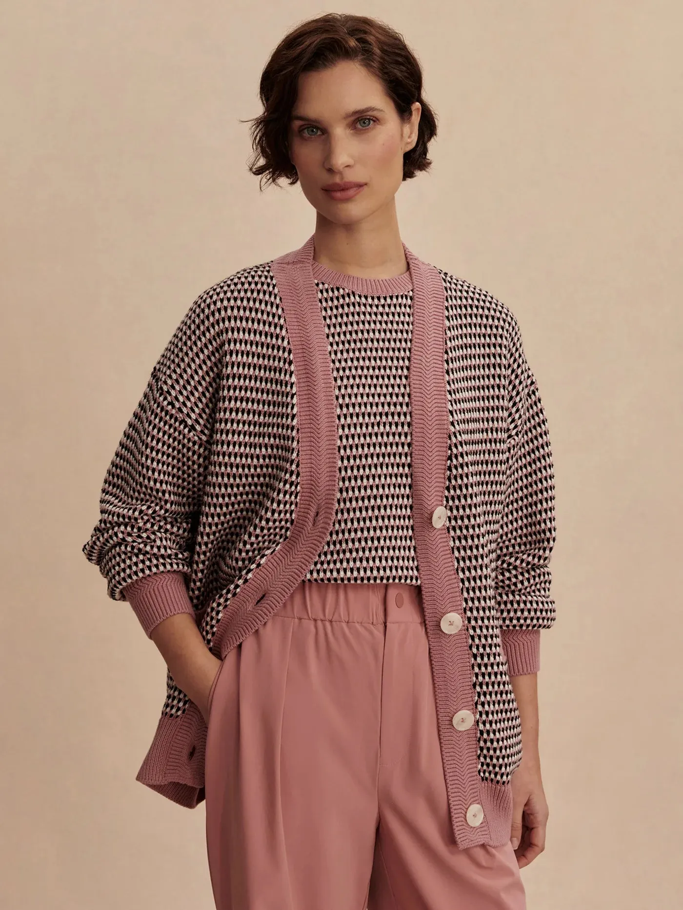Tiffany Textured Knit Cardigan