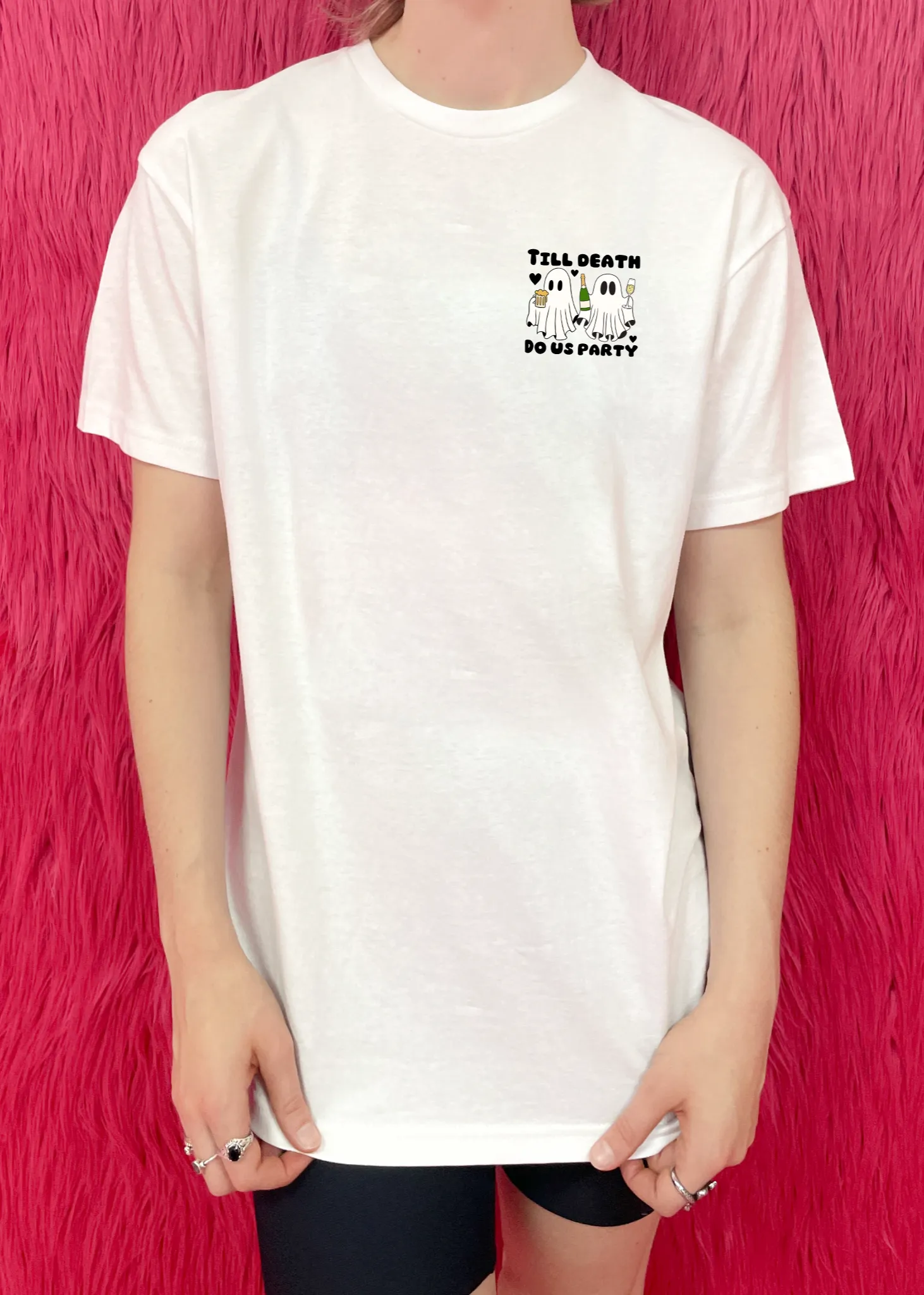 Till Death Ghost Pocket T shirt