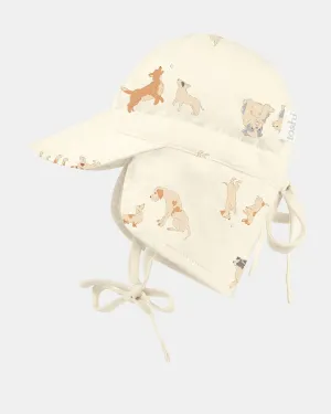 Toshi Bambini Flap Cap - Puppy Love