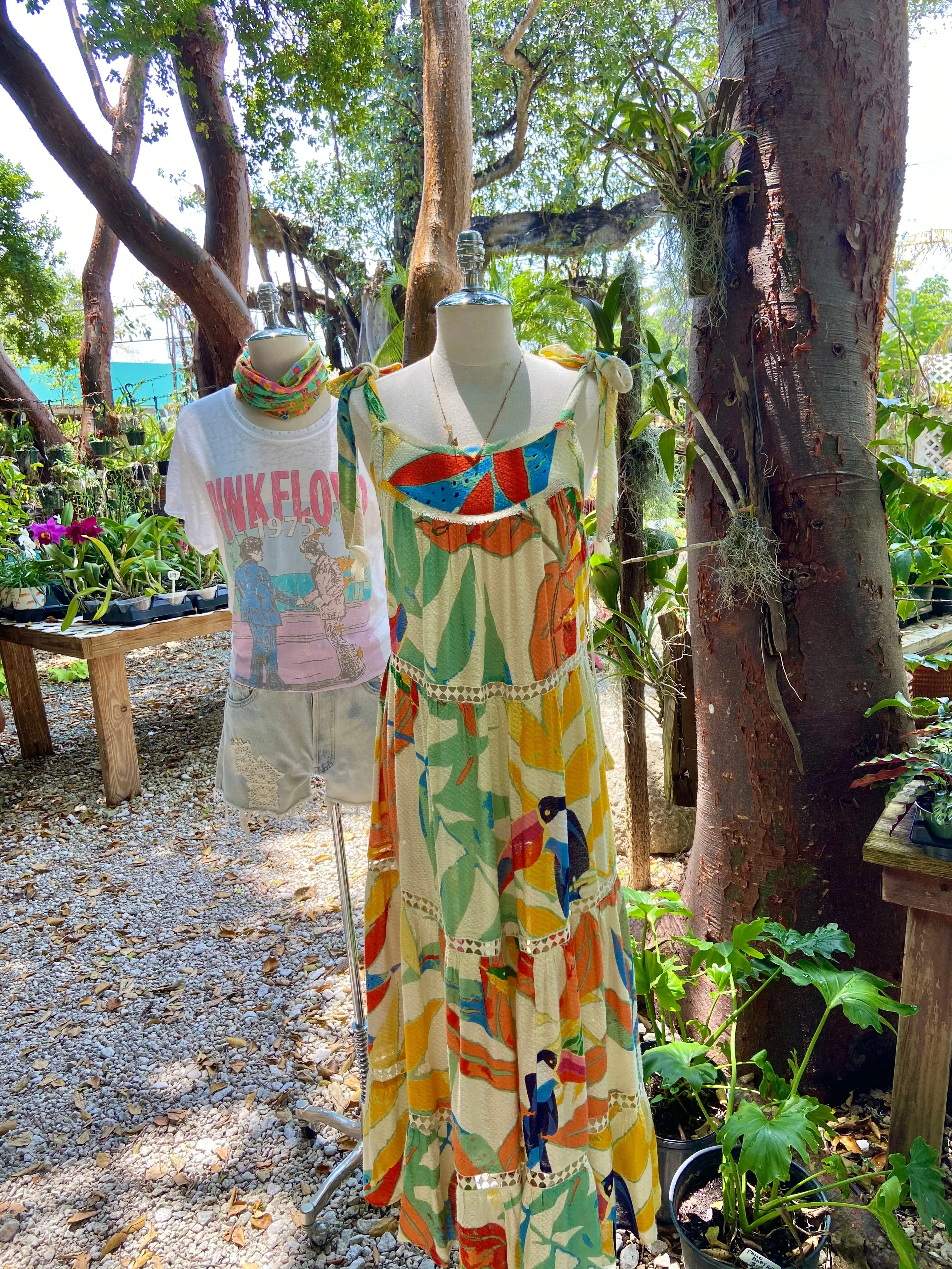 Toucan Maxi Dress