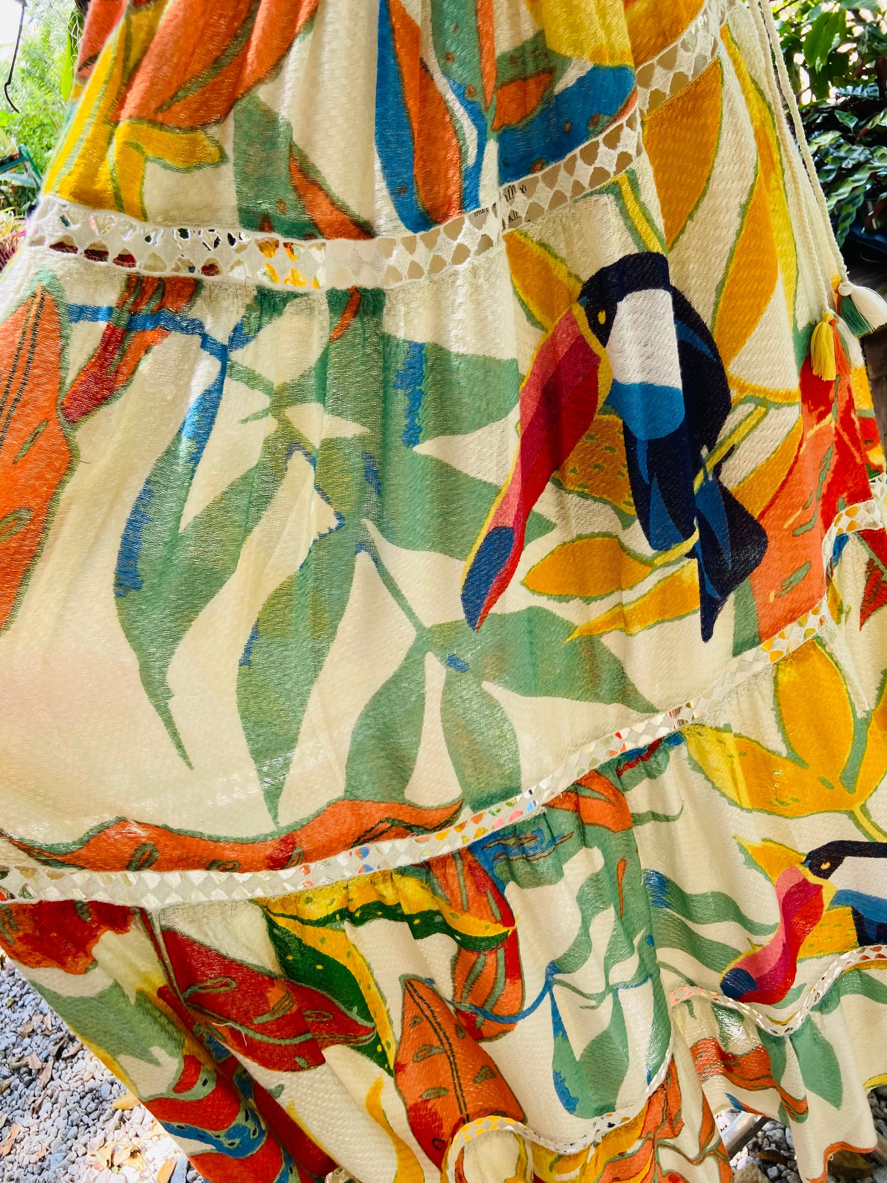Toucan Maxi Dress