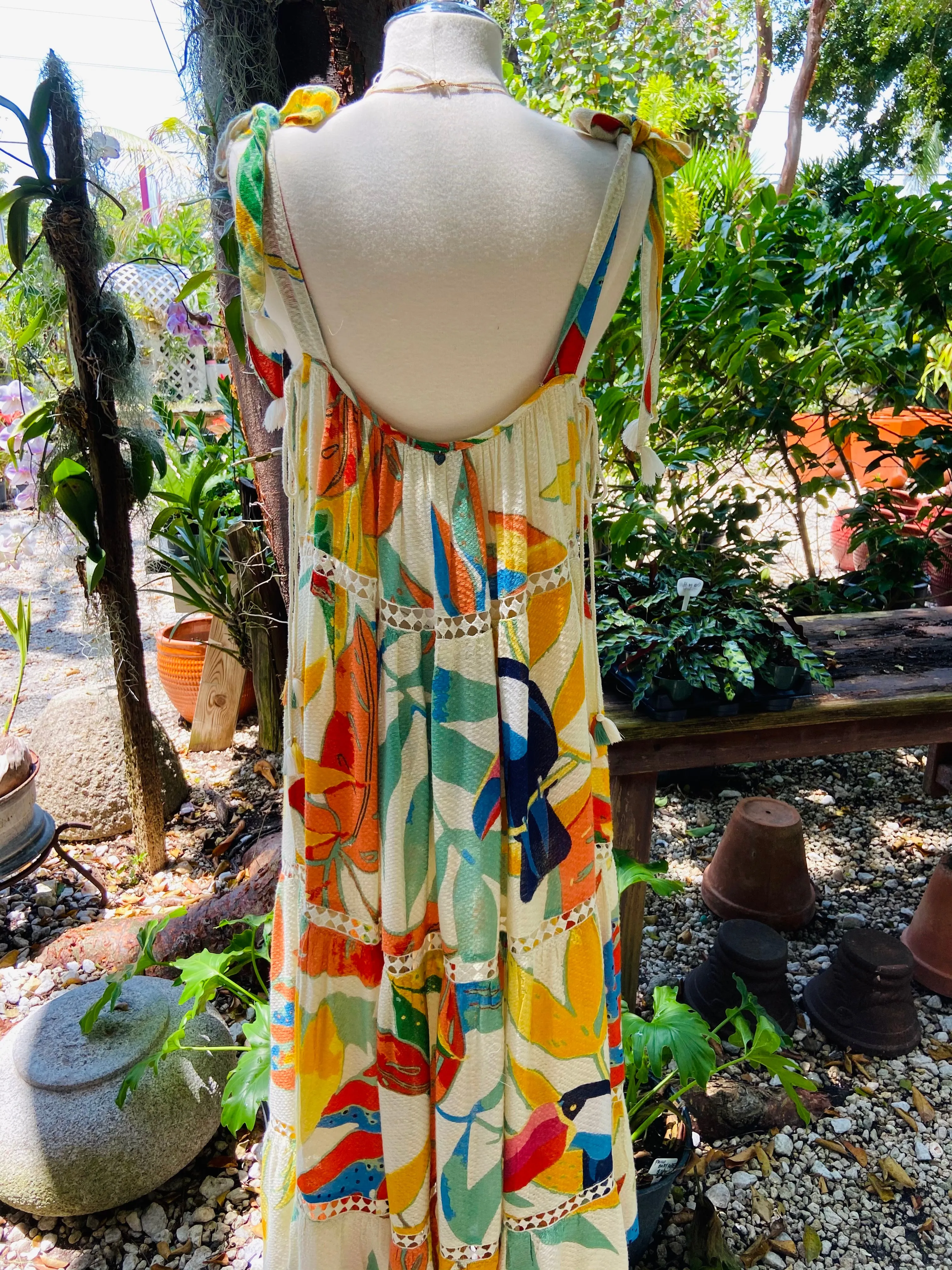 Toucan Maxi Dress