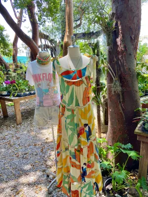 Toucan Maxi Dress