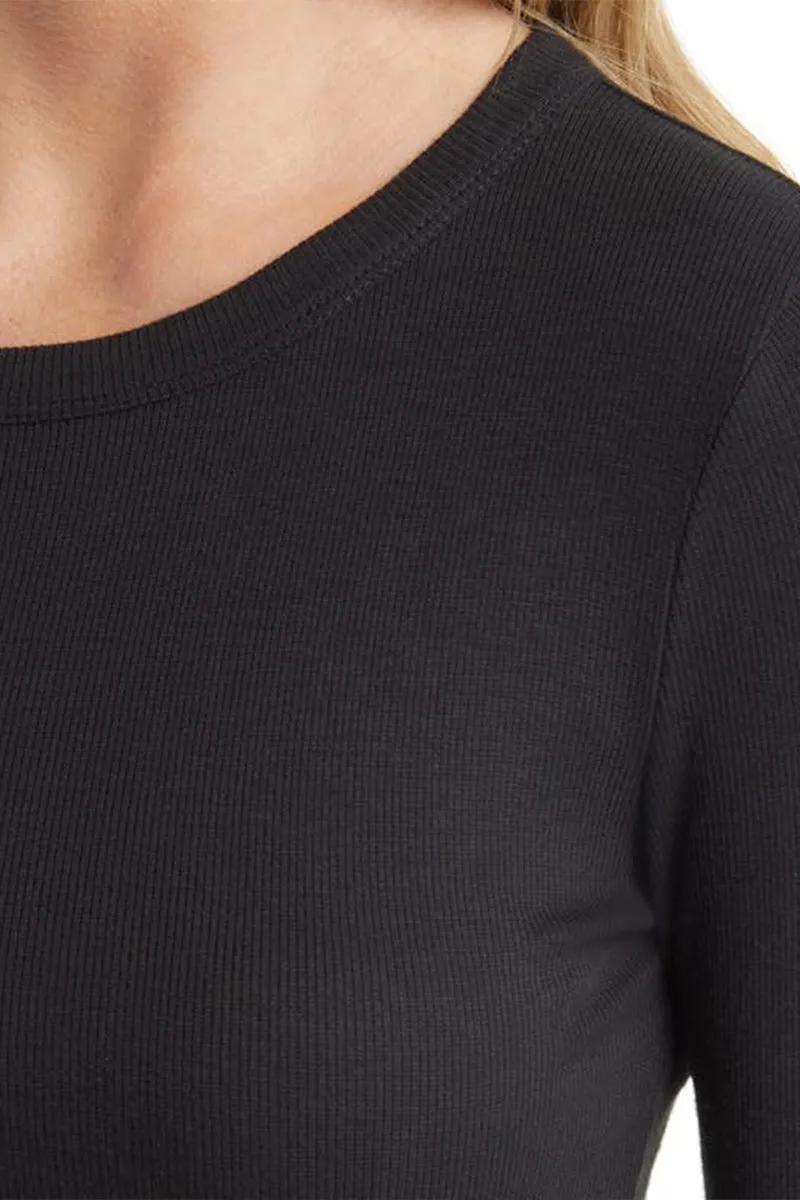 TR3357 Slim Fit Crop Shirt Top