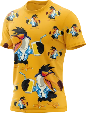 Trendy Toucan Rash Shirt Short Sleeve