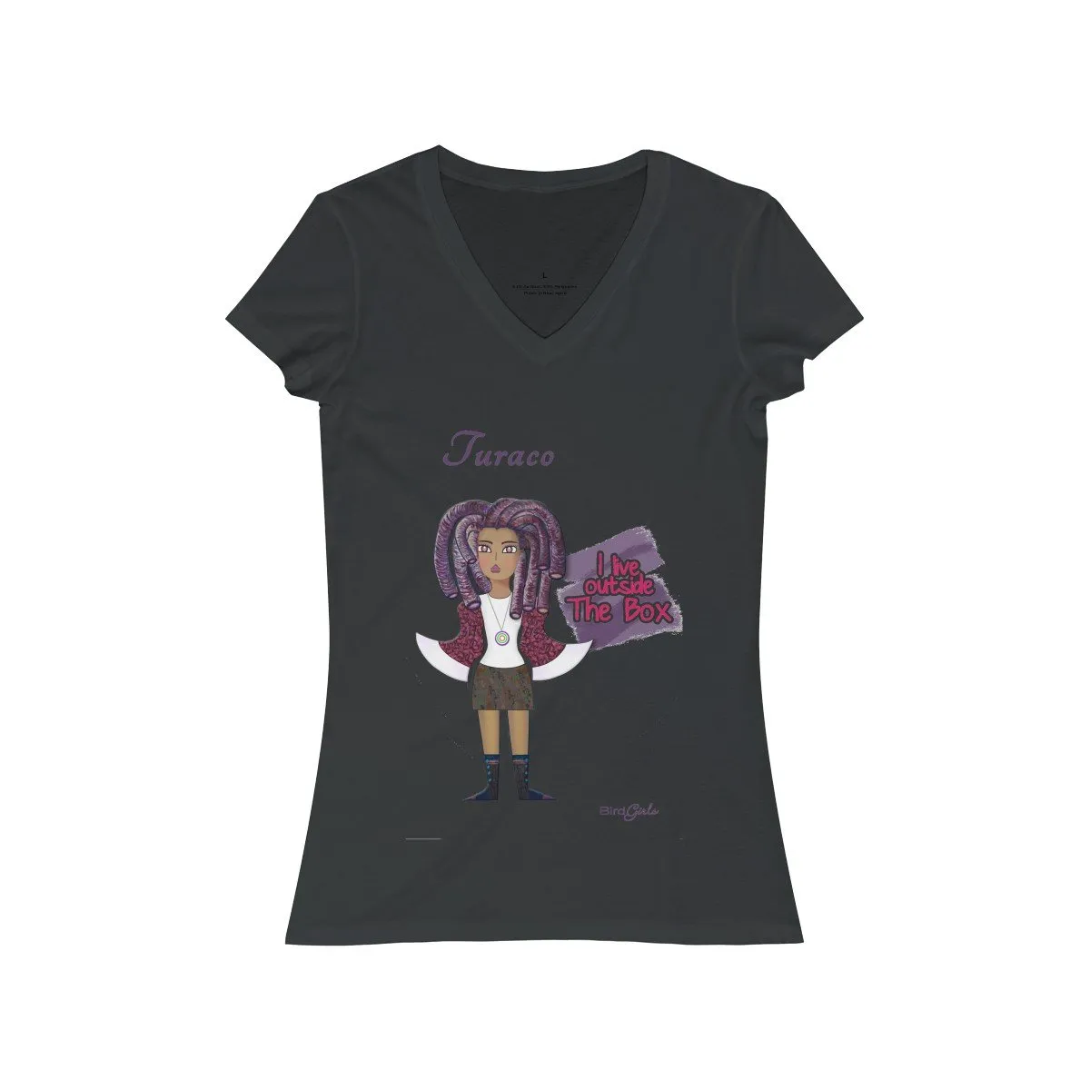 Turaco Women's Jersey Short Sleeve V-Neck Tee