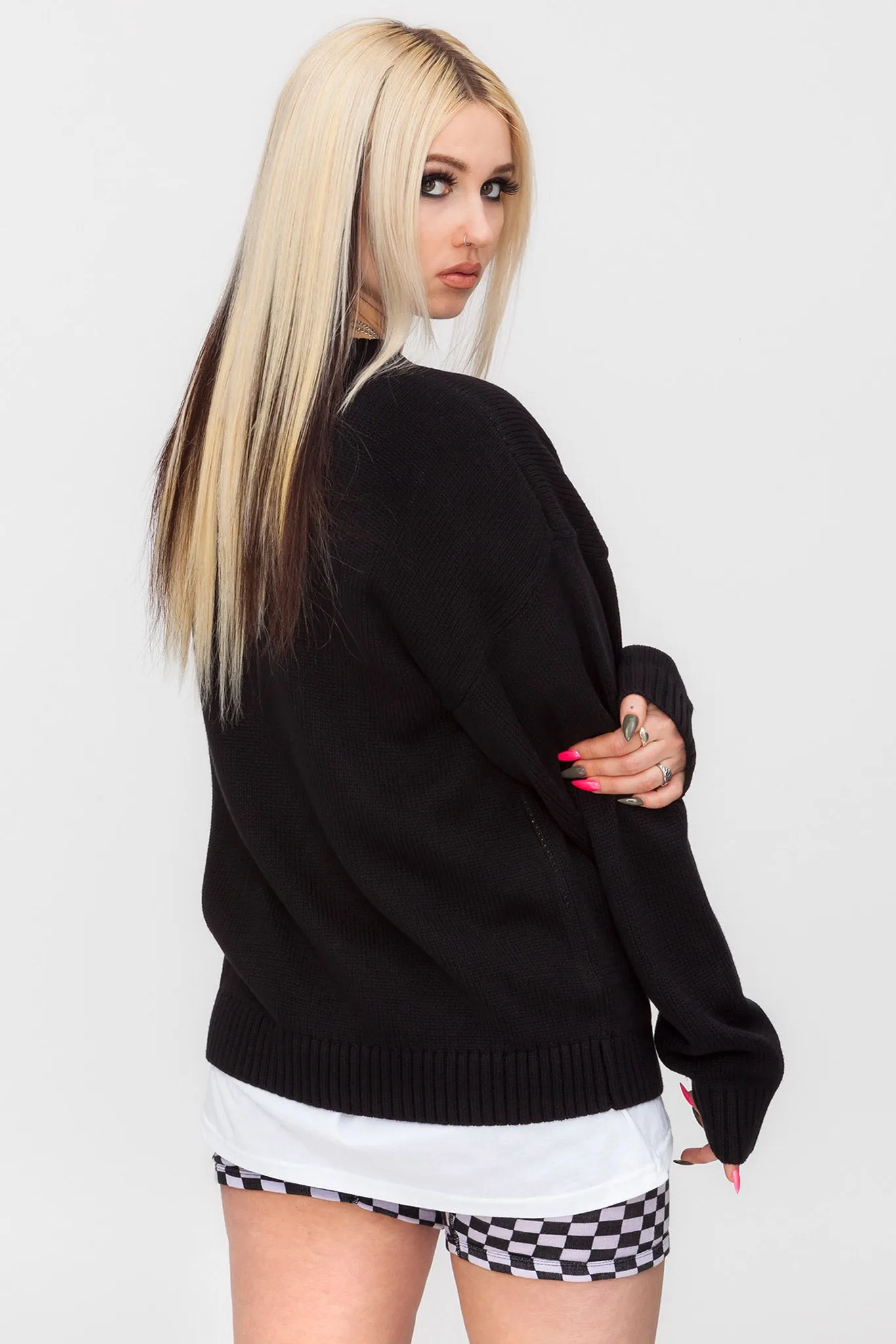 Undone Knit Sweater