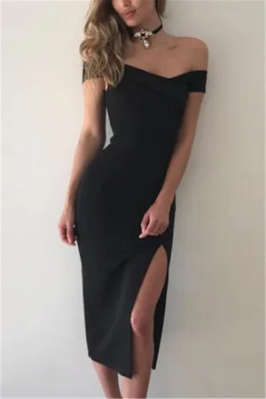 V-neck Short Sleeve Dress