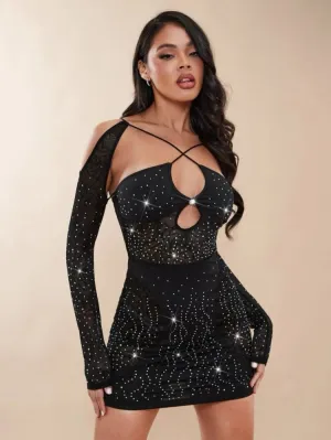 Valentina Long Sleeve Mini Dress
