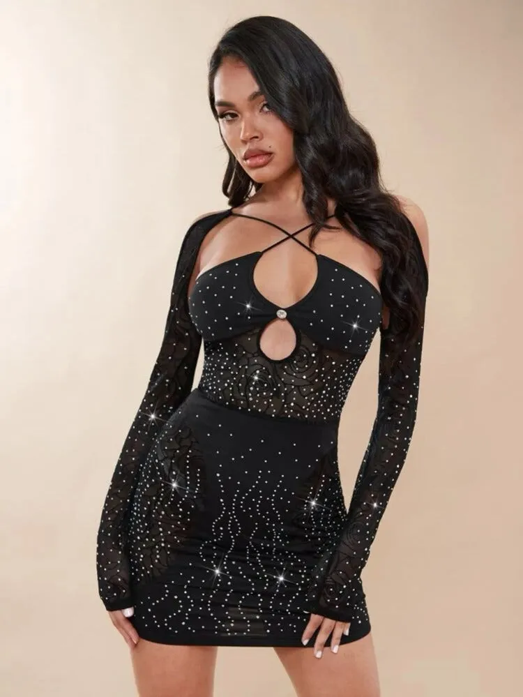 Valentina Long Sleeve Mini Dress