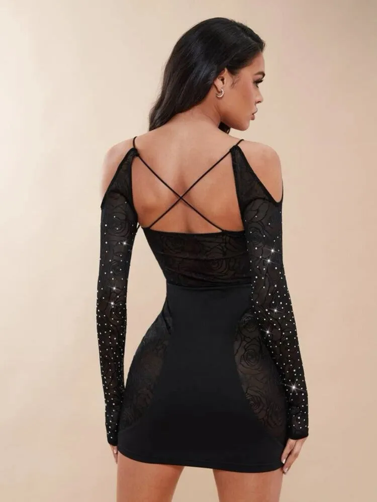 Valentina Long Sleeve Mini Dress